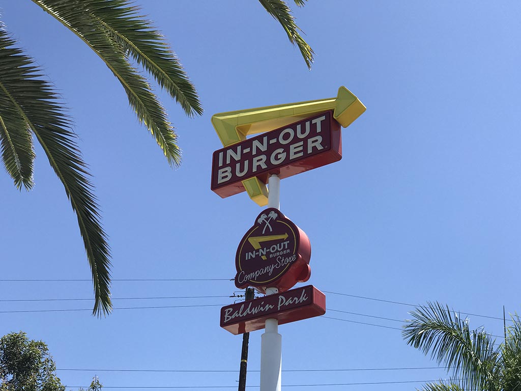 In-n-Out Sign