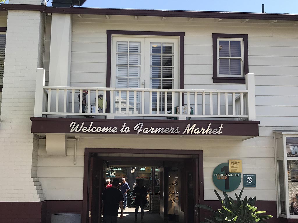 LA Farmers Market Entrance